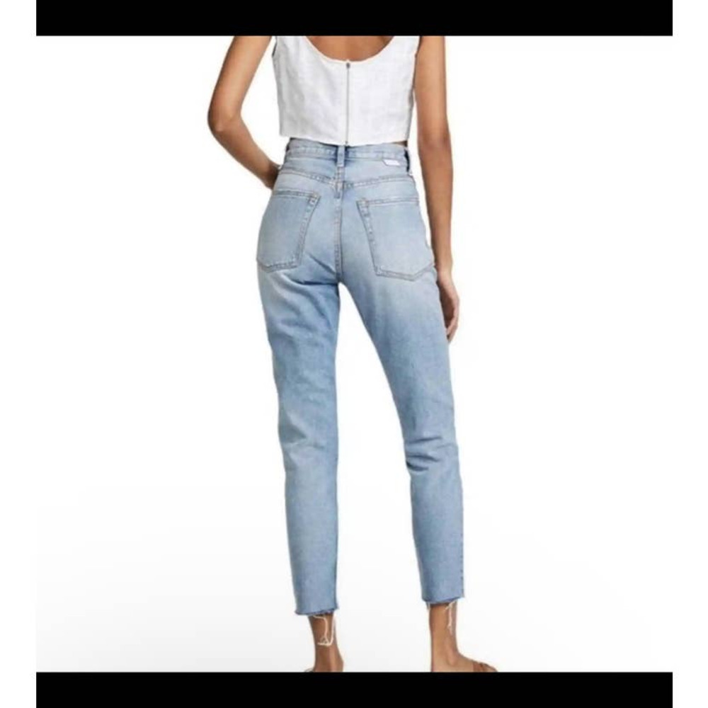 Boyish jeans style billy color taxi driver